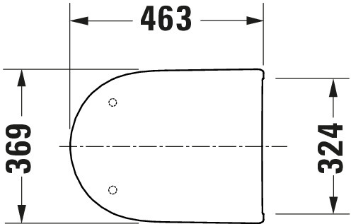Duravit Qatego WC-Sitz, Weiß, m.Absenkautom. 369x463x44mm, Sitzgarnitur abnehmbar