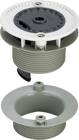 Viega Montagesatz 6145.192 in M8 Kunststoff grau