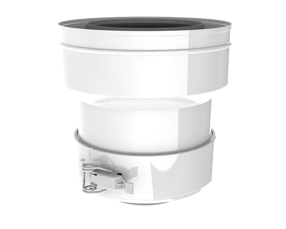 Remeha PPS-Übergangsstück DN 80/125-DN 100/150
