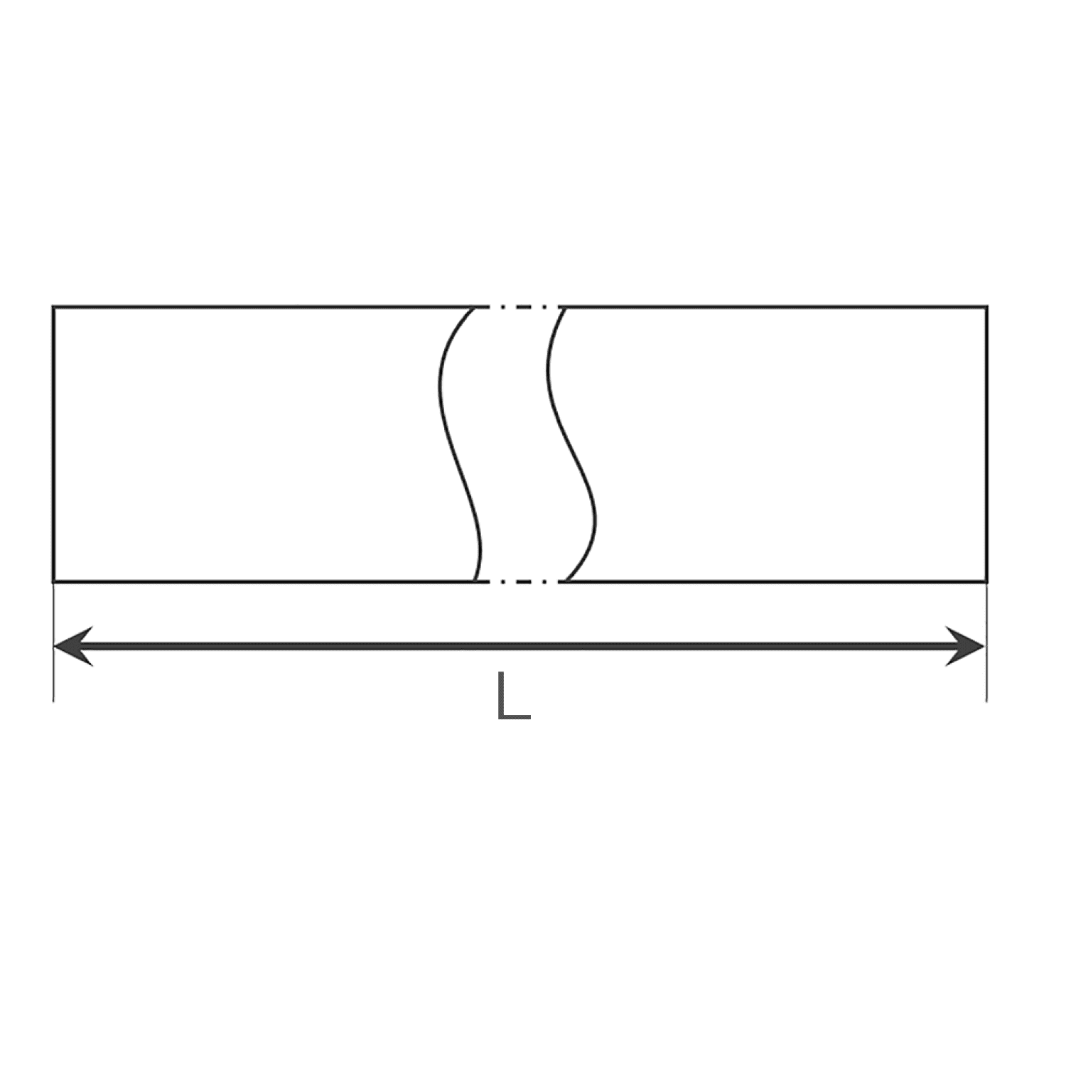 SML-Rohre DN 50 x 1000mm  lang