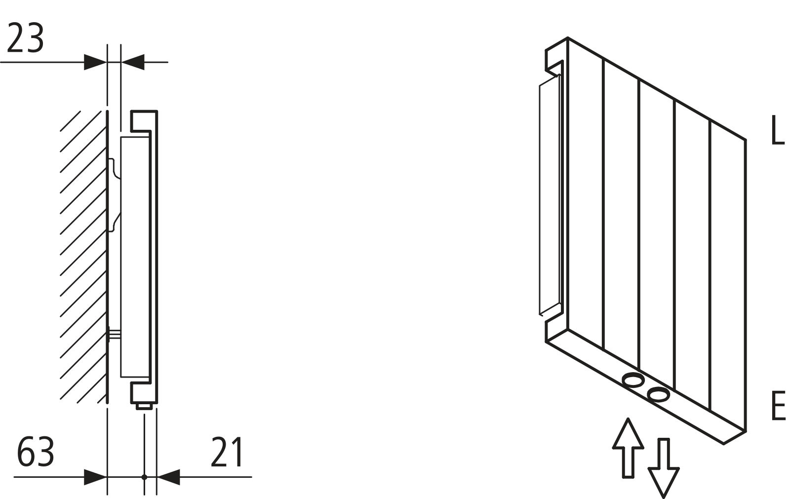 Kermi Heizwand HVN Typ11 BH2000x61x700 QN1896, RAL9016, 6 bar, ANB12