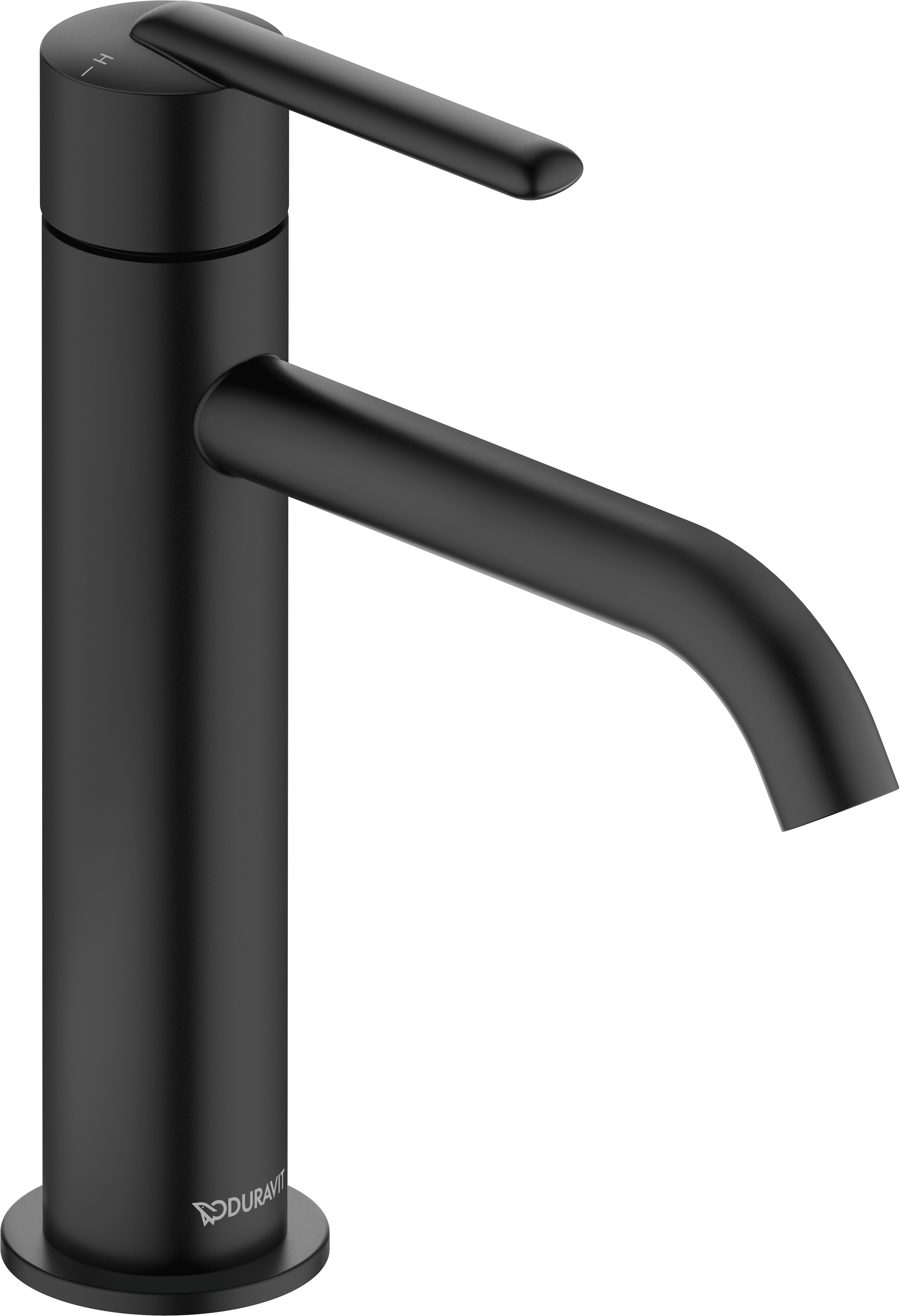 Duravit Balcoon, Einhebel-Waschtischm.M FreshStart,MinusFlow,o.Zugst.,Schwarz M.