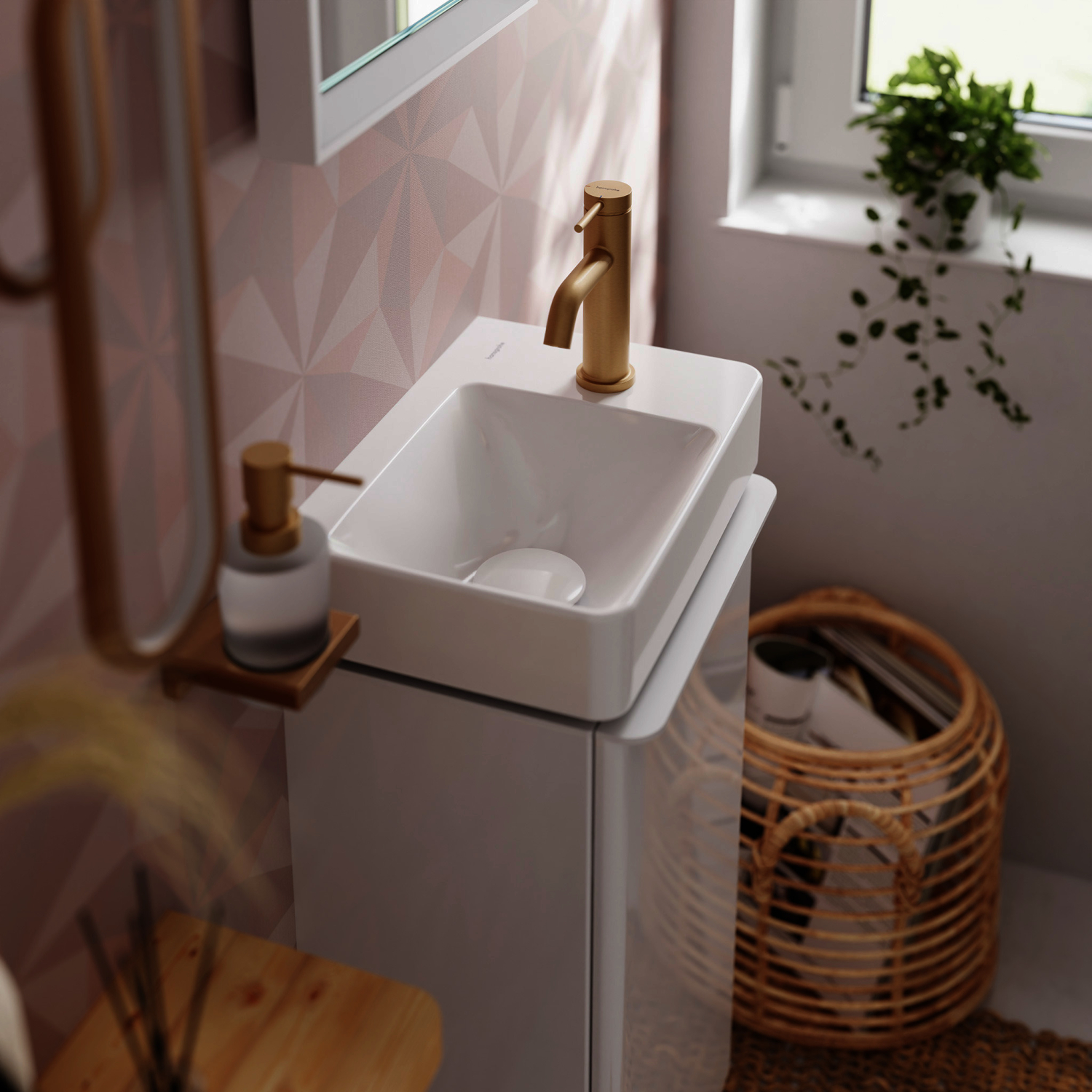Hansgrohe WTM 80 Tecturis S CoolStart ohne Ablaufgarnitur BBR