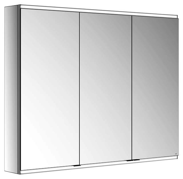 KEUCO Royal Modular 2.0 SPS, bel. 80031, Vorb,1Steckd/USB,sb-elox,1200x900x160mm