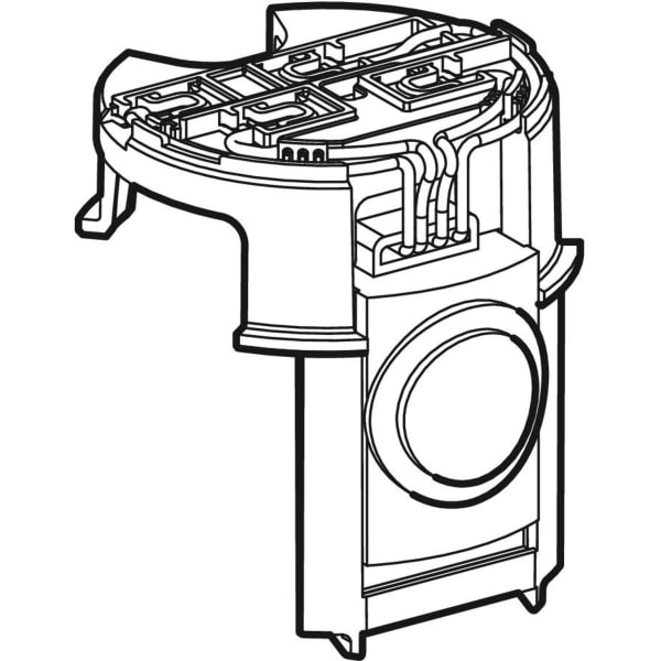 Geberit Elektronikmodul zu Geberit Waschtischarmatur Typ 185 und 186