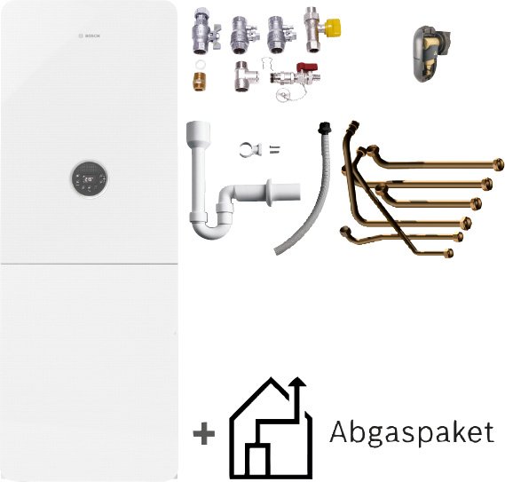 BOSCH Gas-BW-Plus-Paket BOPA GC-S5314 GC5300i WM 24/120 waagr., C33x schwarz