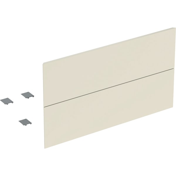 Geberit Set Schubl.-Frt für ONE US, 2 Schubl. für WT B: 90cm, sandgrau glänzend