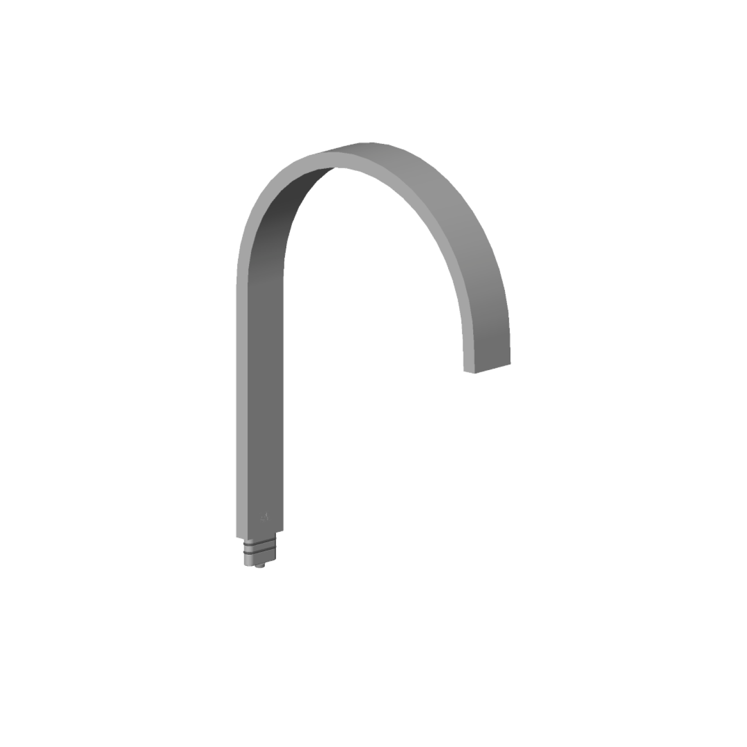 DO Auslauf ERSATZTEILE 90282217200 35 x 11 x 220 mm Chrom