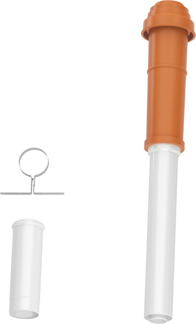 BOSCH Abgaszubehör FC-Set80-C33x (oben) Grundbausatz C33x, rot, d:80/125mm