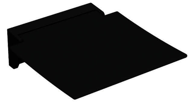 HEWI Klappsitz 350, B:350, T:373, Sitzf. u. Konsole anthrazit anthrazitgr