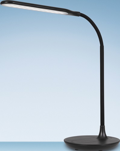 Akku-Schreibtischleuchte LED Move ABS,Si lik.schwarz H.400mm m.Standfuß LED HANSA Akku-Schreibtischleuchte LED Move ABS,Si lik.schwarz H.400mm m.Standfuß LED HANSA