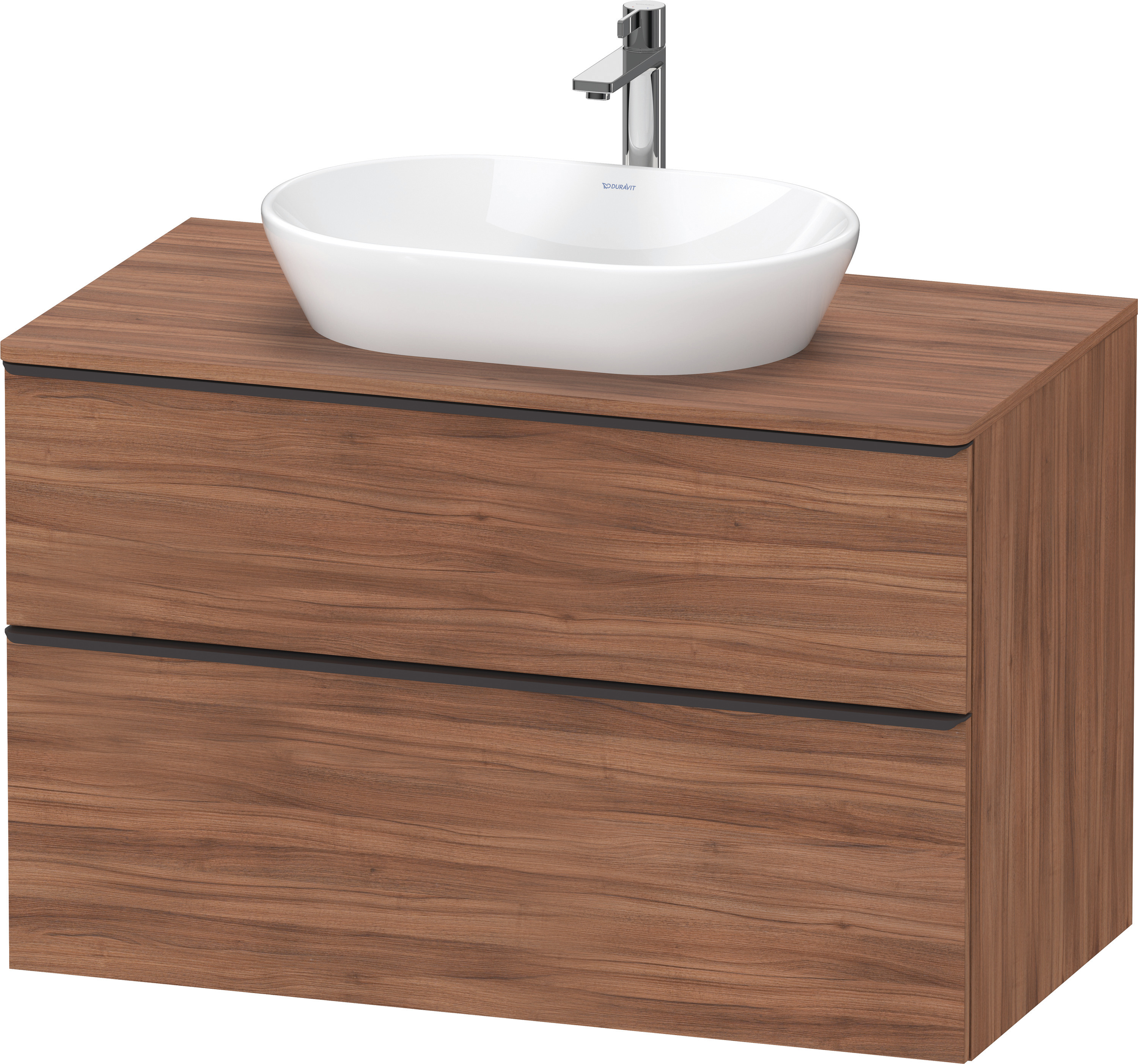 Duravit D-Neo,Kons-WTU,AZ:1,SBK:1,Gr:Dia Schw 1000x550x644mm,Wdh,Nussbaum Matt,Dekor