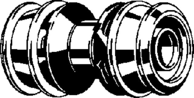 Viega Kupplung mit SC Raxofix 5315 in 16mm Siliziumbronze
