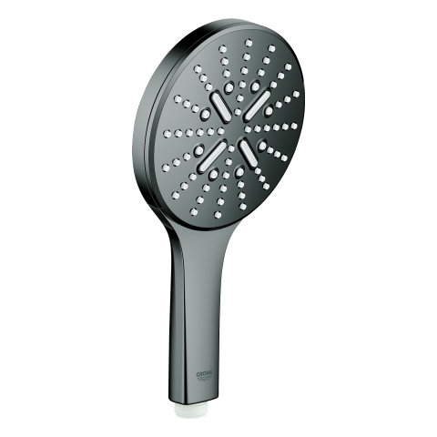 GROHE Handbrause Rainshower 130 SmartActive 26574 8,5l/min hard graphite