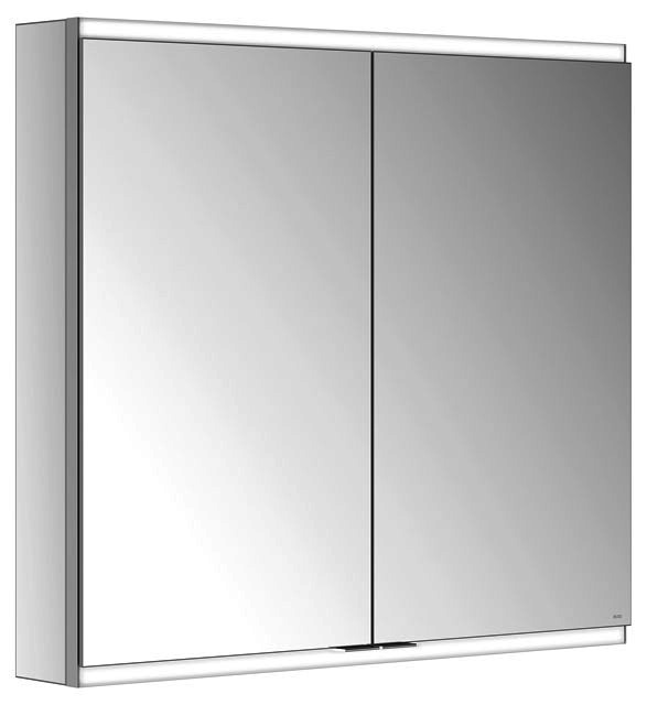 KEUCO Royal Modular 2.0 SPS, bel. 80021, Vorb,oSteckd,sb-elox,800x700x120mm