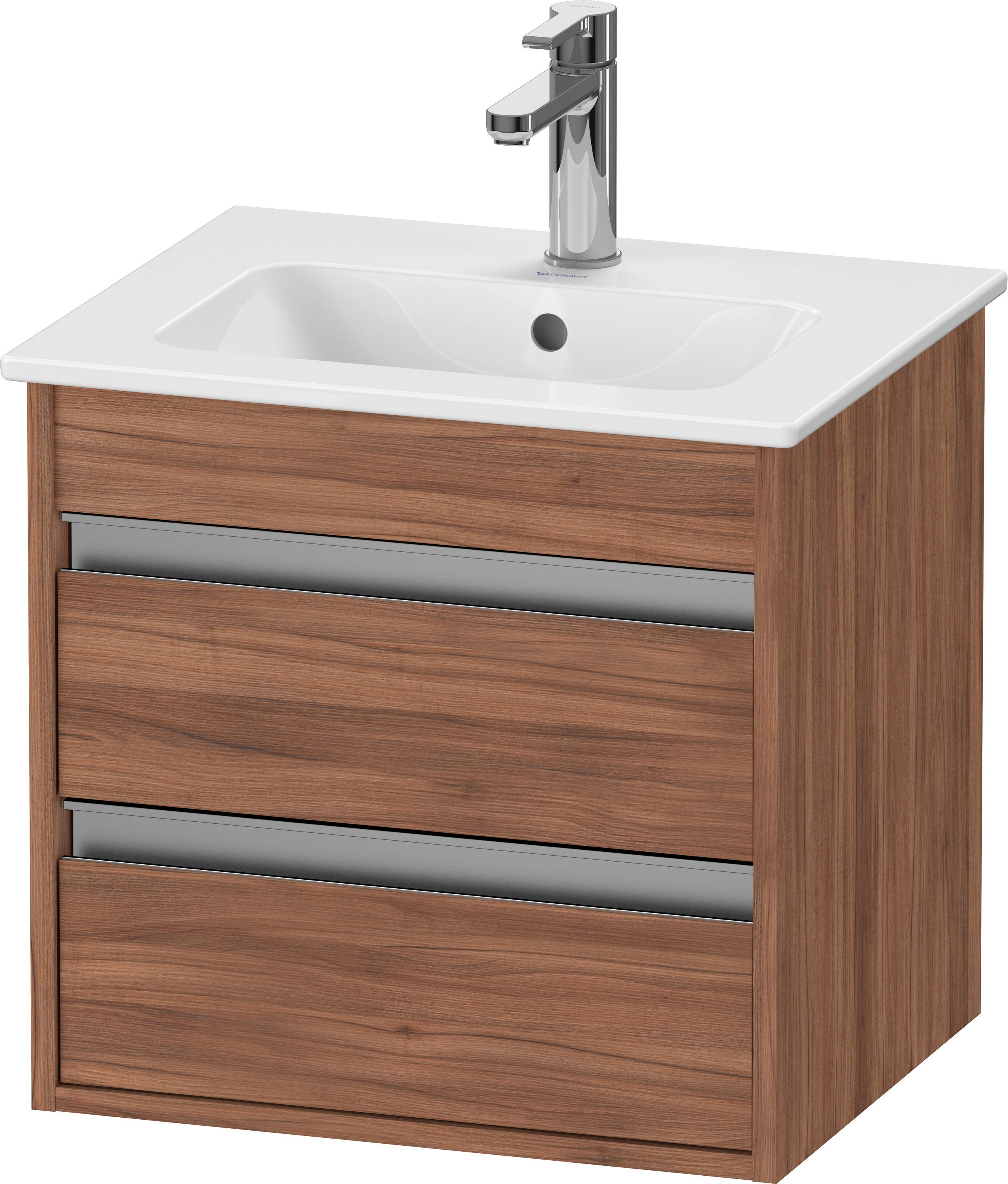 Duravit WTU Ketho 480x500x412mm, 2 Schubk. Nussbaum Natur