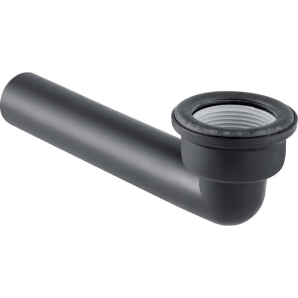 Geberit Anschlussbogen 90Gr mit Innengewinde flacher Dichtungsrand