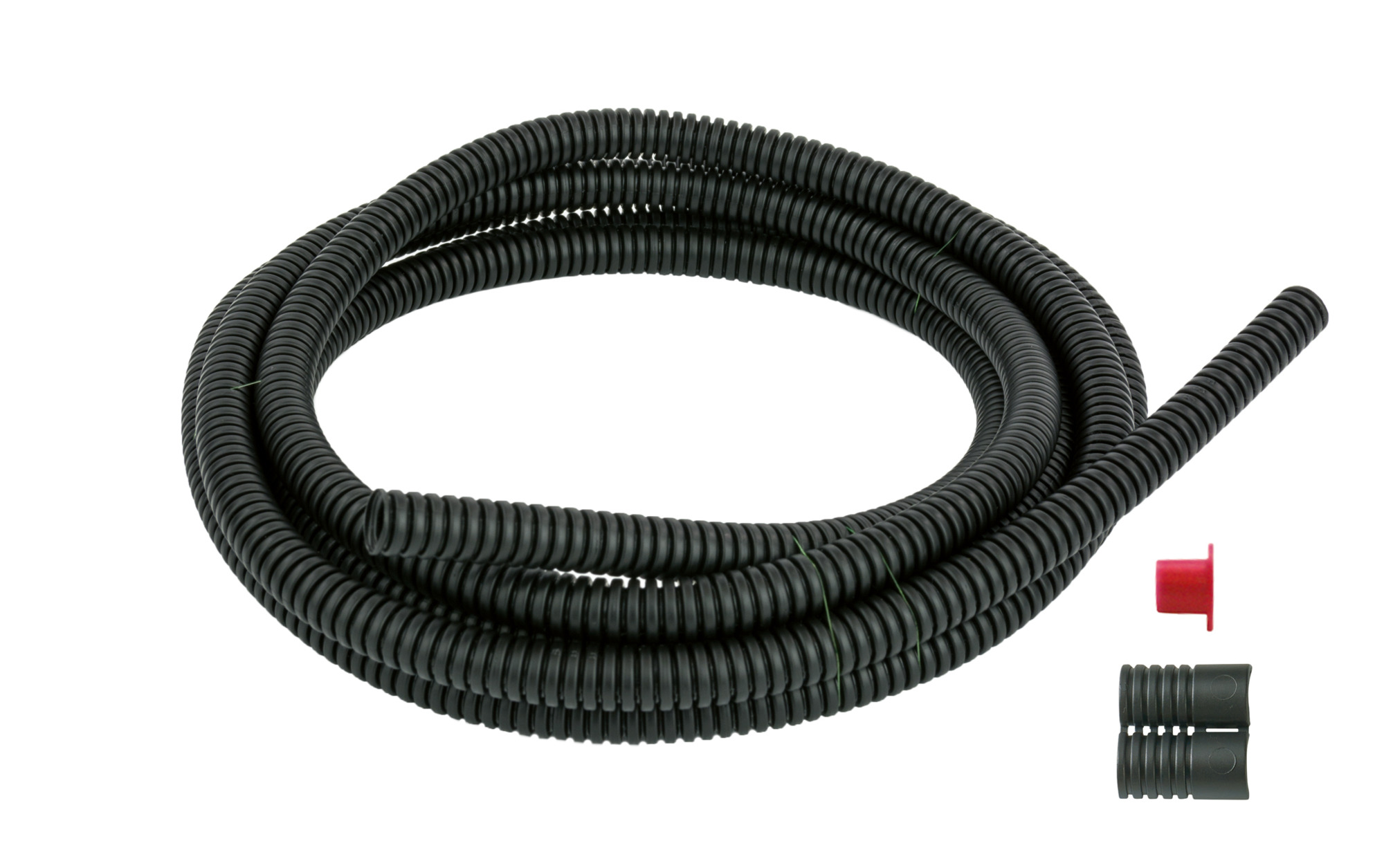 Danfoss Fuhlerschutzrohr mit roter Kappe flexibel, DN 10, Lange 2,5 m