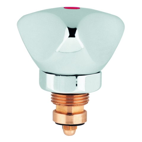 GROHE Oberteil 11049 DN 10 Trecorn-de-Luxe Griff Markierung rot