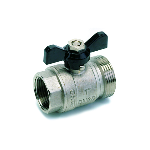 Flamco Kugelhahn für Verteiler 1 1/4"AGx1"IG