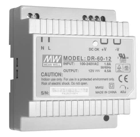CONTI+ Schaltnetzteil DC 12V/4,5A HDR-60-12 CONTI+ Schaltnetzteil DC 12V/4,5A HDR-60-12