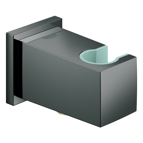 GROHE Wandanschlussbogen Euphoria Cube 26370 mit Wandbrausehalter hard graphite