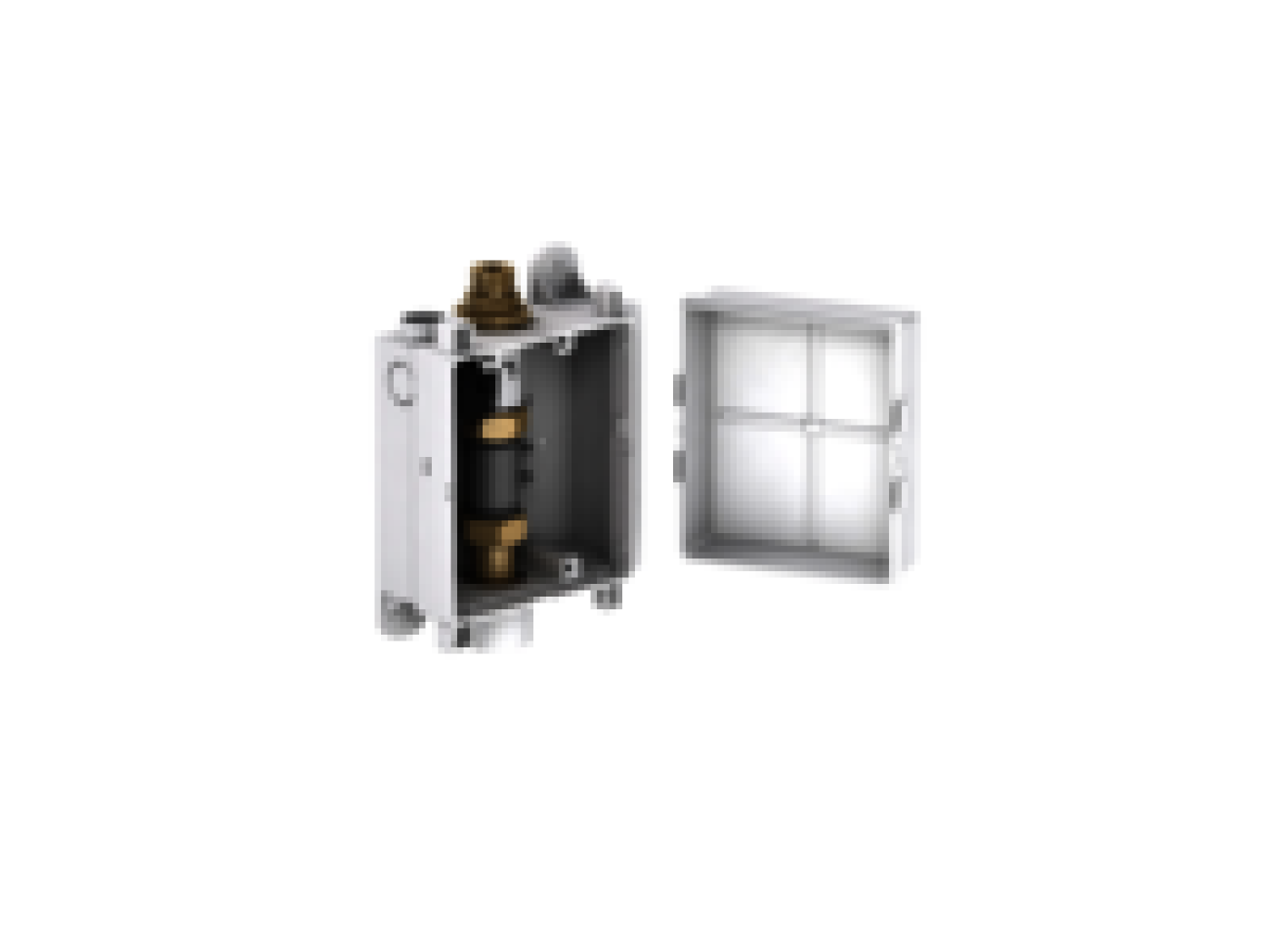 Urinal-Rohbau-Set Elektronik/Mechanik