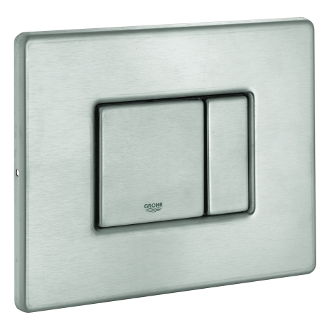 GROHE Abdeckplatte 42374 mit Drucktaste edelstahl GROHE Abdeckplatte 42374 mit Drucktaste edelstahl