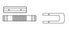 Vaillant Montage-Set 9.058 FD Flachkoll. 6x VFK H Flachd. nebenein. o. Beschw.