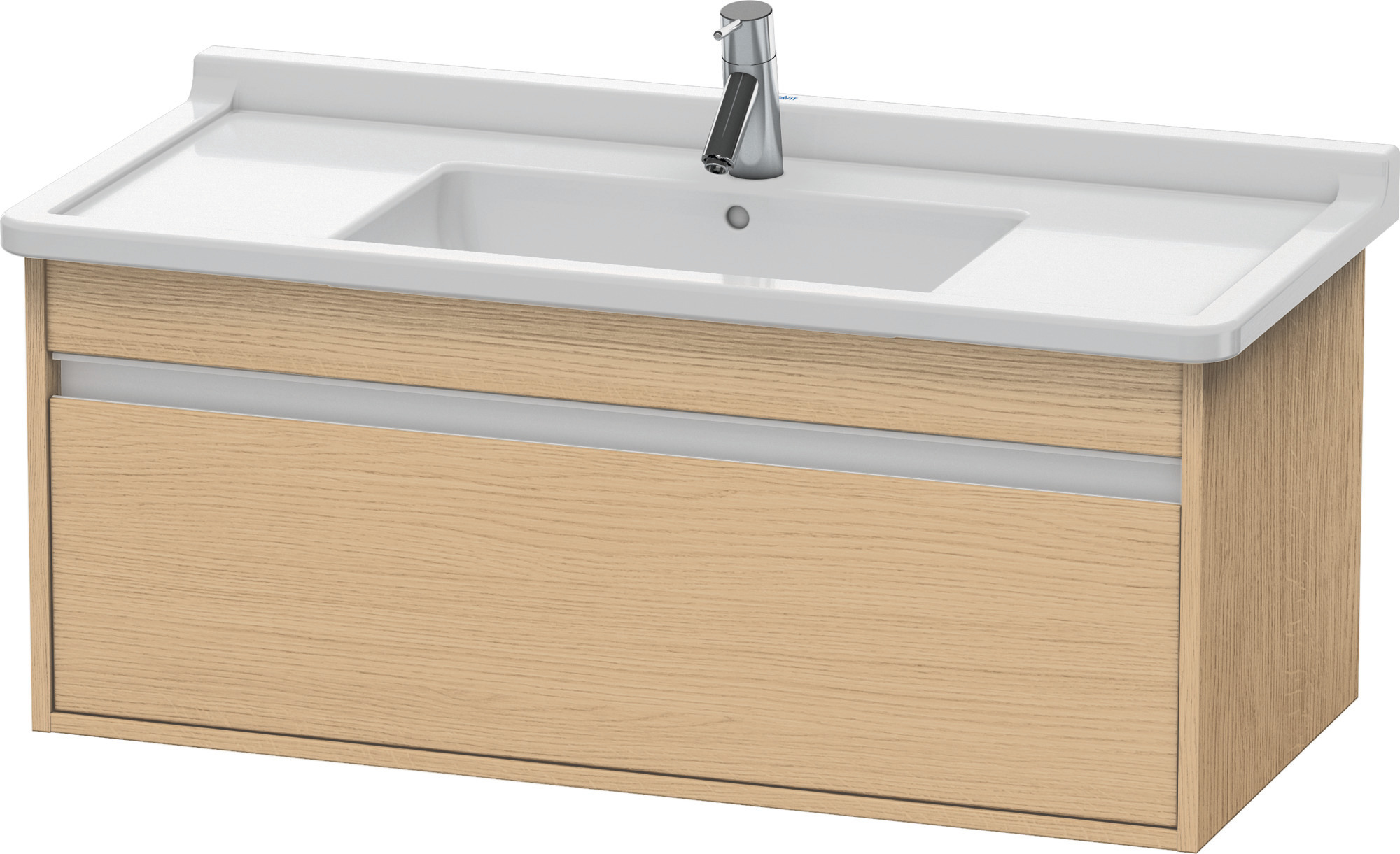 Duravit WTU wandhängend Ketho 455x1000x410mm 1 Auszug, für 030410, Eiche Natur