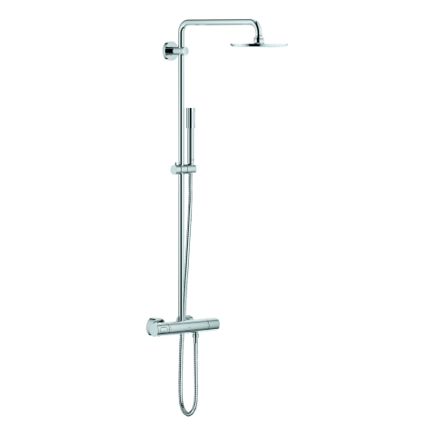 GROHE Duschsystem Rainshower 210 27032_1 mit Thermostat/Sena Handbrause chrom