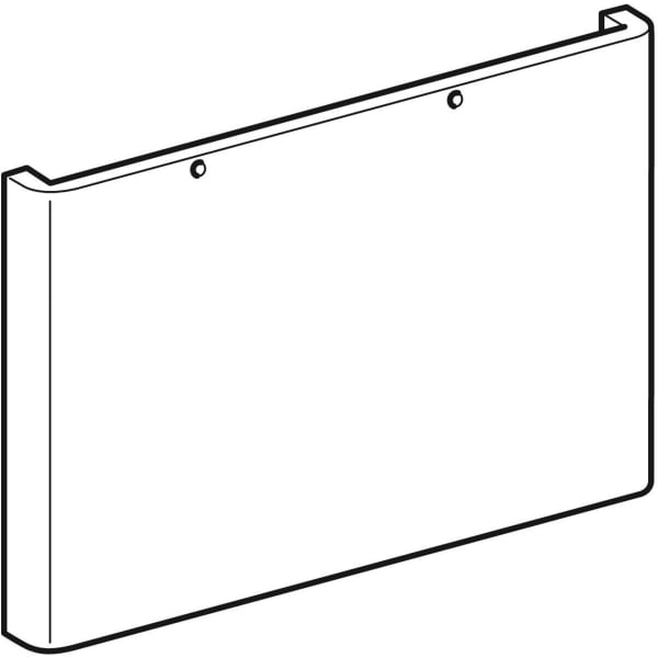 Geberit Schubladenfront für WTU myDay Breite 68 cm, weiß