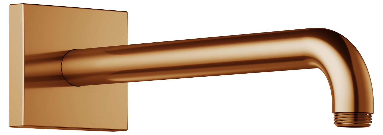 KEUCO Brausearm Edition 300 53088, Wandanschluss, 300 mm, Bronze geb.