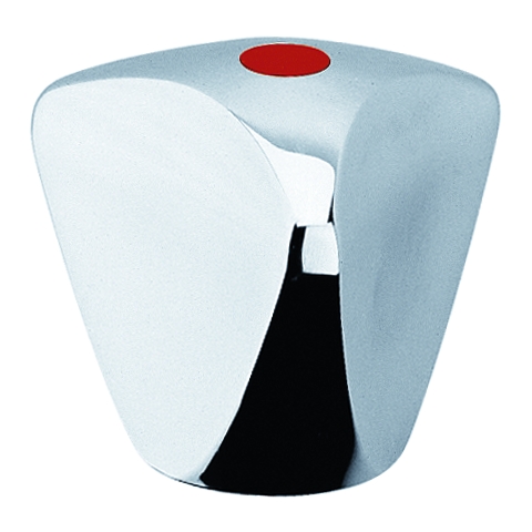 GROHE Griff Trecorn-de-Luxe 08017 Markierung rot 1/2" chrom