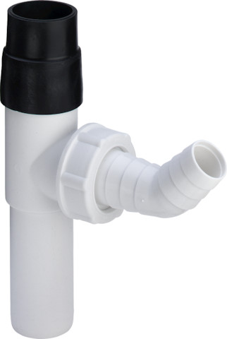 Viega Baugr. T-Stück 792-835 in G1 1/2 x 40mm Kunststoff weiß