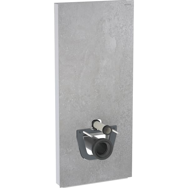 Geberit Monolith Sanitärmodul für Wand-WC 114cm, Steinzeug Betonoptik, Aluminium Geberit Monolith Sanitärmodul für Wand-WC 114cm, Steinzeug Betonoptik, Aluminium