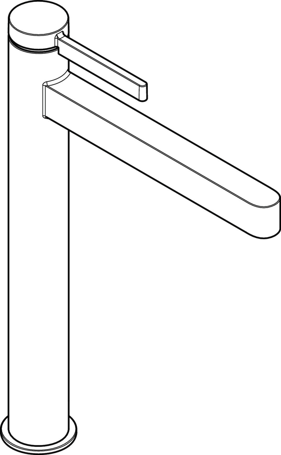 Hansgrohe Waschtischmischer 260 Finoris Highriser chrom