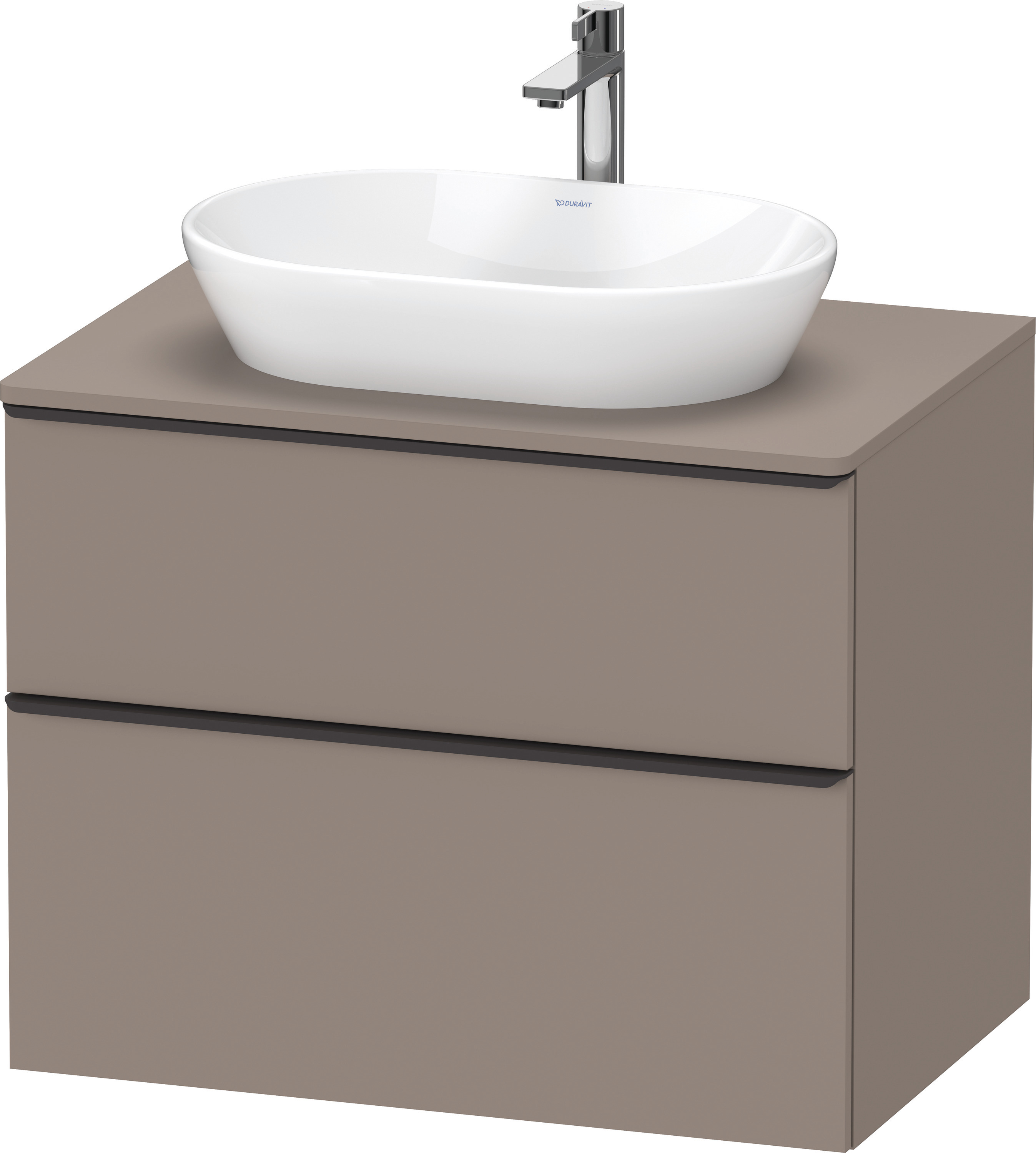 Duravit D-Neo,Kons-WTU,AZ:1,SBK:1,Gr:Dia Schw 800x550x644mm,Wdh,Basalt Matt, Dekor