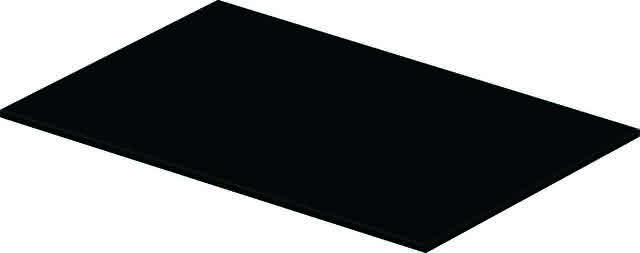 DU Glaseinleger in Metallkonsolen f. DuraSquare WT 073245, Flannel Grey