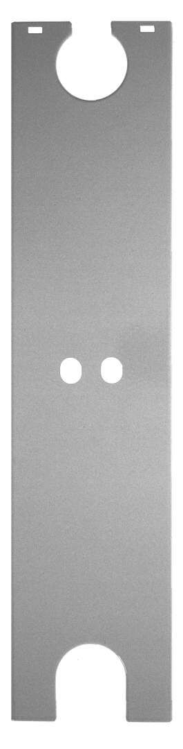 Seitliche Abdeckung für Typ 22 (100mm) BH 750/755 mm ab 04/2018