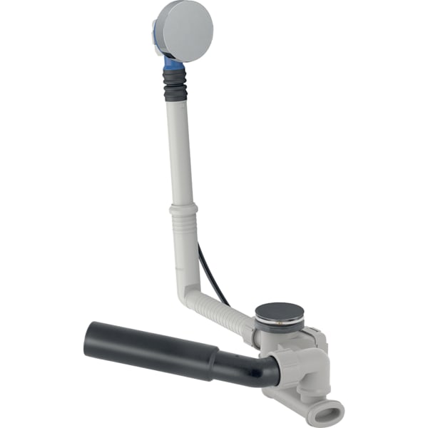 Geberit Badewannenablauf, d52 mit Drehbet. m. Fertigbauset, DN40/50, chrg Geberit Badewannenablauf, d52 mit Drehbet. m. Fertigbauset, DN40/50, chrg