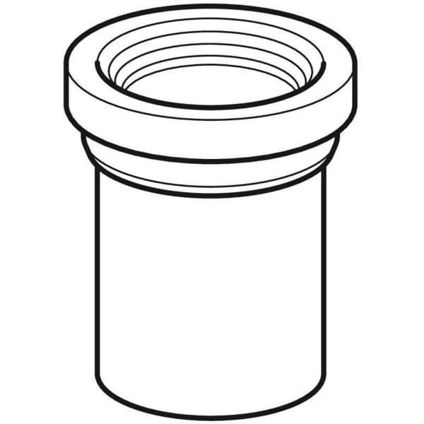 Geberit Anschlussstutzen mit Manschette d110
