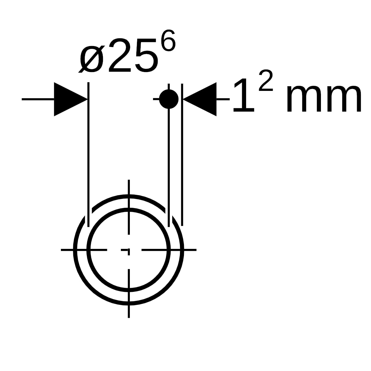 Geberit Mapress Edelstahl Rohrnippel d28