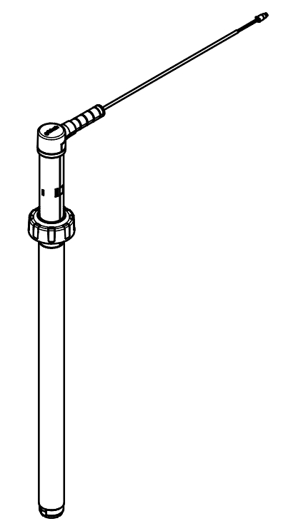 Gruenbeck Umrüst-Kit GENODOS DME, 60 Liter Sauglanze