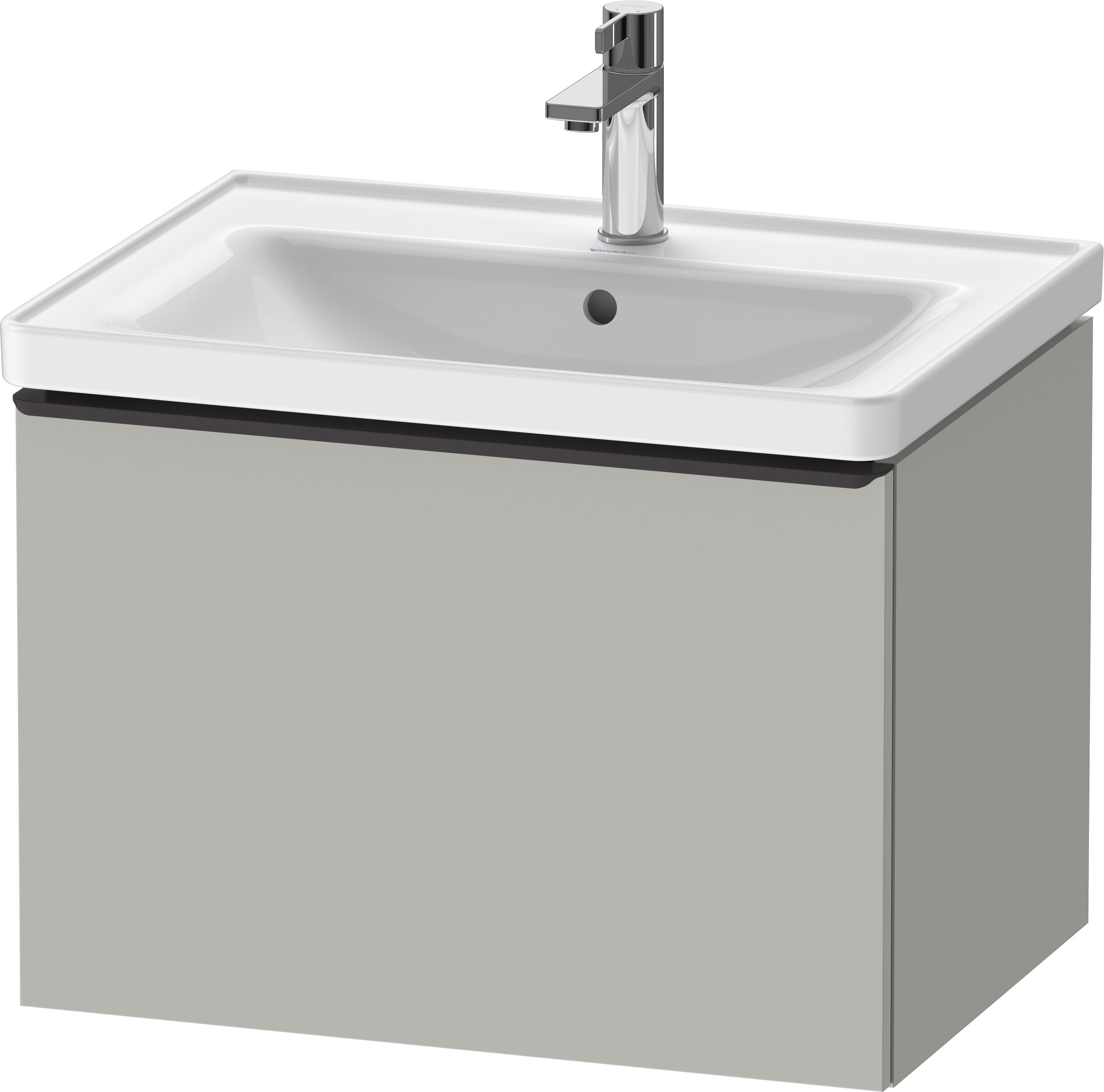 Duravit D-Neo WTU,Wdh,Ausz:1,Gr:Diamant Schw. 634x452x440mm,Betongrau Matt,Dekor