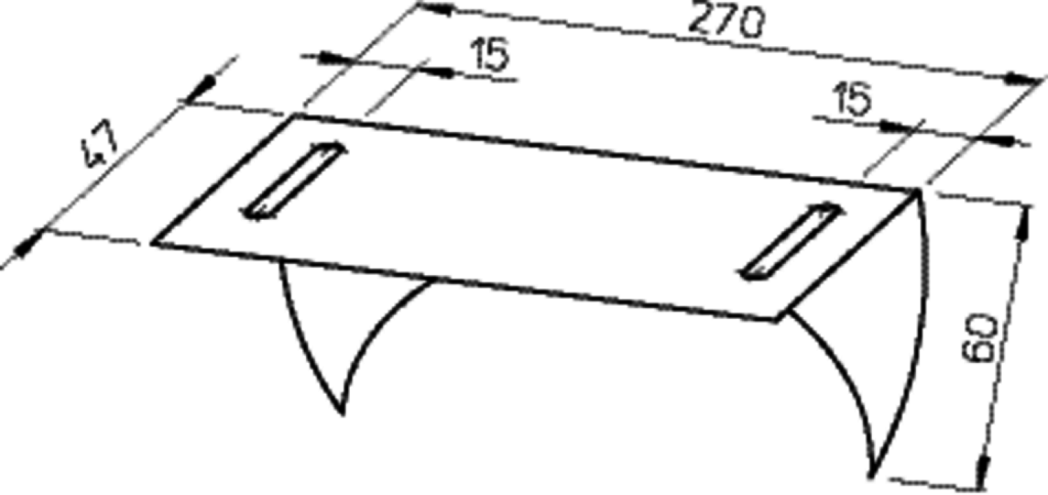Helios MK 1 Montagekonsole zu RRK 100-125
