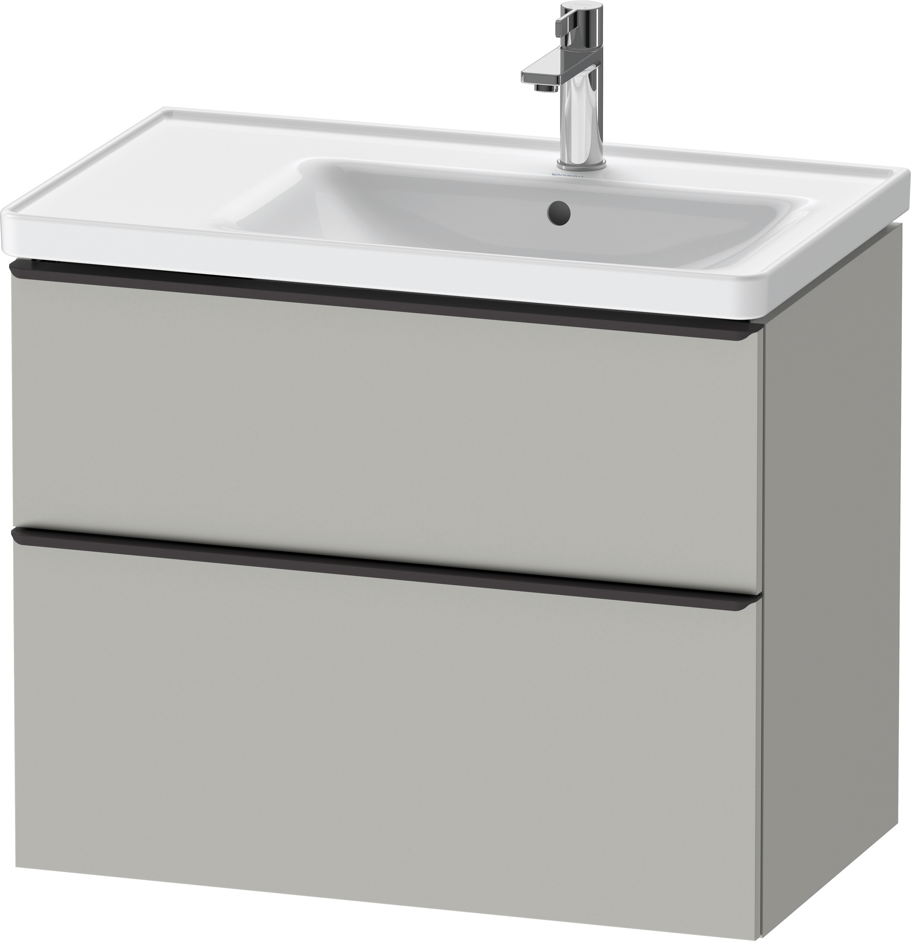Duravit D-Neo WTU,237080,AZ,1,SBK:1,Gr:D.Schw 784x452x625mm,Wandh,Betongrau Matt,Dek.