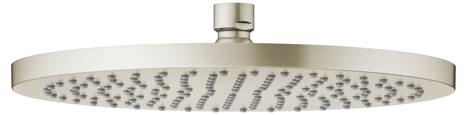 KEUCO Kopfbrause 59886 rd. 250mm Nickel geb.