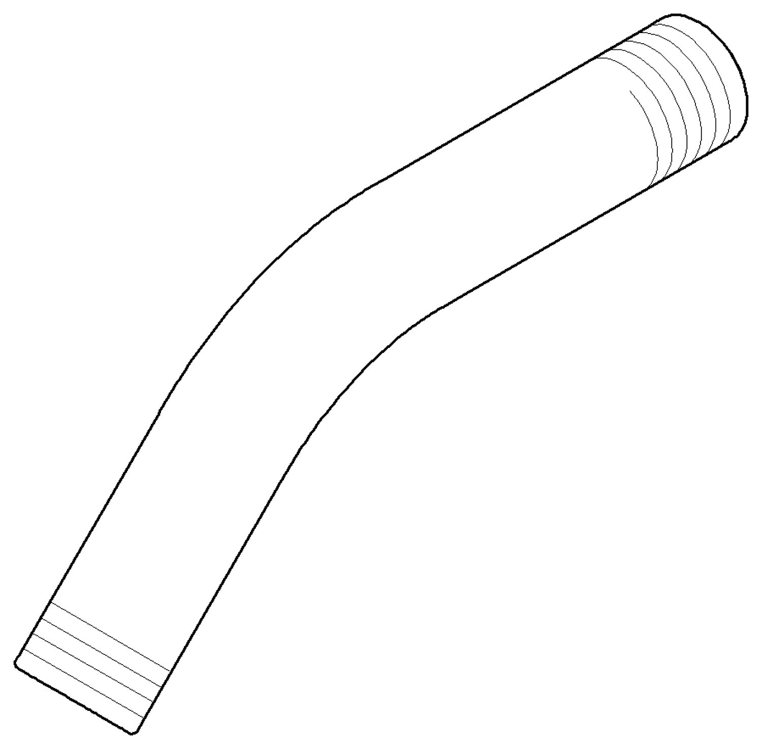 DO Anschluss ERSATZTEILE 091103011 140 x 65 x 21 mm Schwarz matt