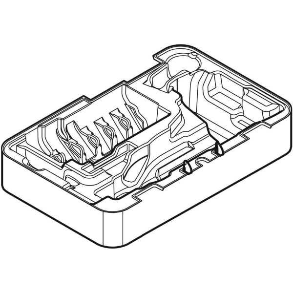 Geberit Koffereinsatz 20B-IV für Pressgeräte Kompatibilität (2), (3) Netzbetrieb